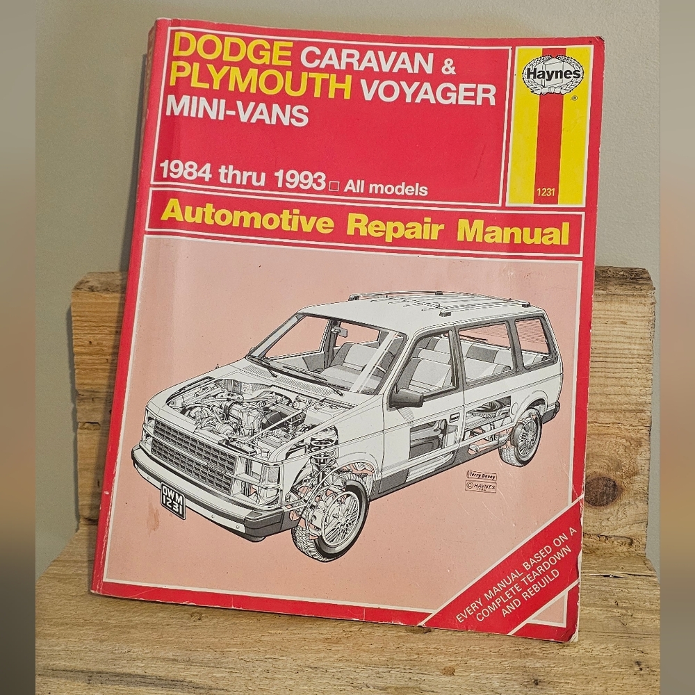 Haynes Automotive‎ Repair Manual for 1984 through 1993 Dodge Caravan & Plymouth